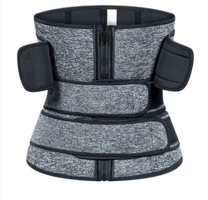 3 Belt Neoprene Waist Trainer Corset Body Shaper Slimming