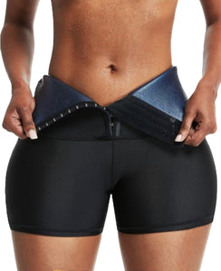 Neoprene sweat shorts