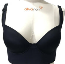 Load image into Gallery viewer, Deep cut bra with incorporated shapewear
