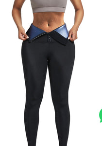 Neoprene shapewear leggings